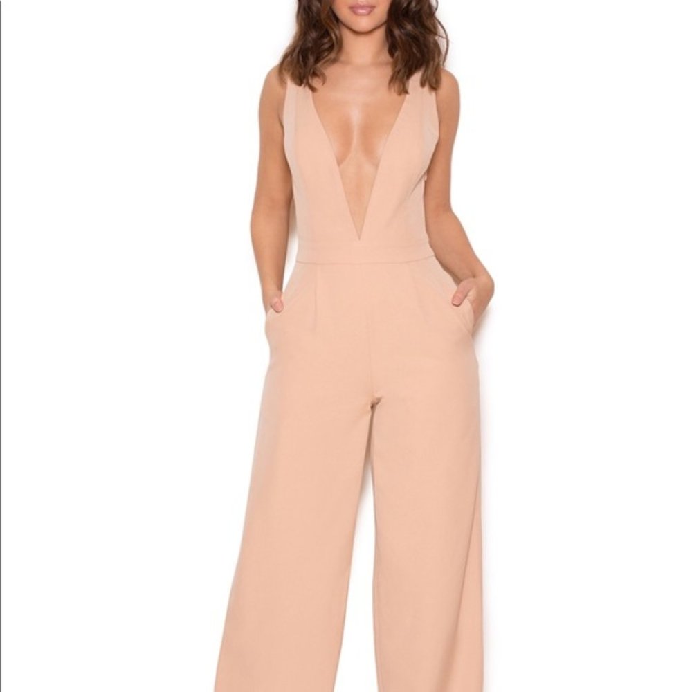 House of CB ‘Marwa’ blush pink jumpsuit | Women's Size S NWT